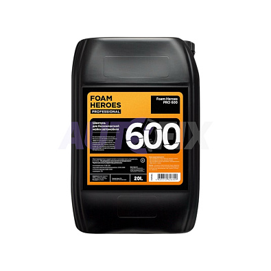 FOAM HEROES низкопенный шампунь для бесконтактной мойки PRO 600 FHP001 20л
