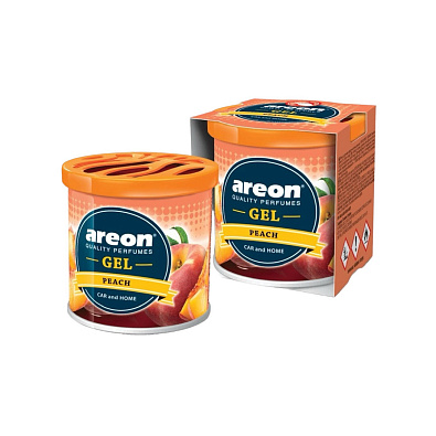 AREON ароматизатор воздуха Gel в банке Peach 80г