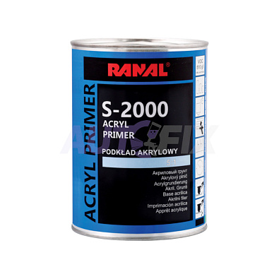RANAL грунт акриловый S-2000 графит 0.8+0.16л
