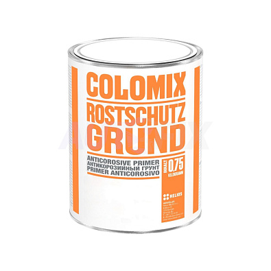 COLOMIX грунт антикоррозионный черный 0.75кг
