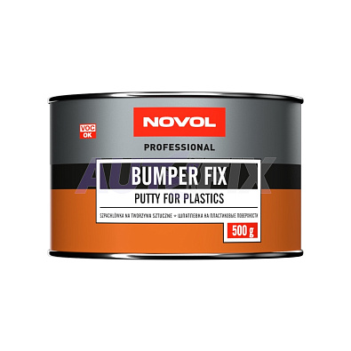NOVOL шпатлевка Bumper Fix для пластиков 0.5кг
