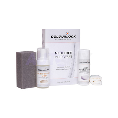 COLOURLOCK LZ-11057 набор для очистки и защиты кожи Neuleder Pflegeset