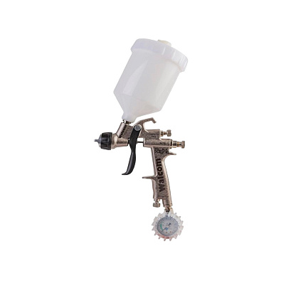 WALCOM краскопульт Slim XLight HTE (HALO) S с манометром 1.3мм