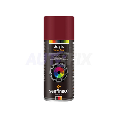 SENFINECO краска-спрей акриловая Canary Wine Red (винно-красный) 400мл