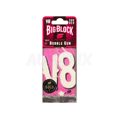 PALOMA ароматизатор автомобильный V8 BigBlock подвесной Bubble Gun
