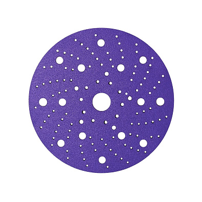 SANDWOX диск наждачный 150мм 328 PLUS Purple Line MultiHole P120
