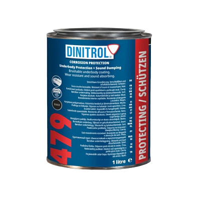DINITROL 479 шумоизоляция для днища и колесных арок 1л