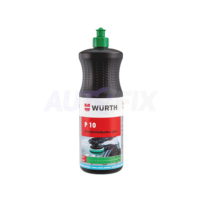 WURTH паста полировальная P 10 Schnellschleifpolitur Plus крупноабразивная 1кг