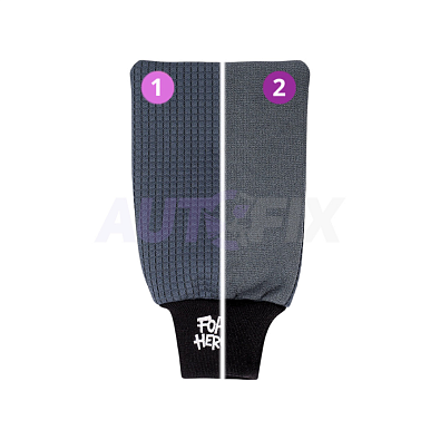 FOAM HEROES двухсторонняя варежка для стекол 2Sided Glass Mitt 17*23см