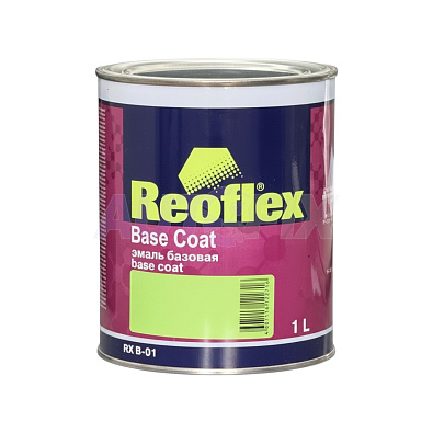 REOFLEX автоэмаль базовая SUPER WHITE 1л