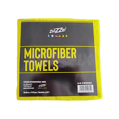 ZVIZZER микрофибра для полировки 40x40см желтая под FC 2000