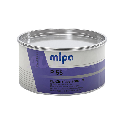 MIPA шпатлевка P 55 Zinkfaserspachtel цинк-стекловолокнистая 875г