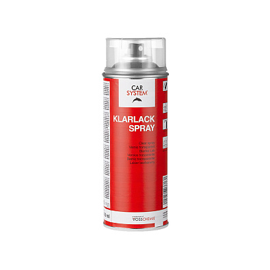 CAR SYSTEM лак прозрачный 126025 Klarlack Spray аэрозоль 400мл