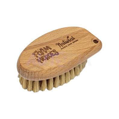 FOAM HEROES щетка для очистки кожи Boar's Hair Brush FHA015 10.2x5.5см