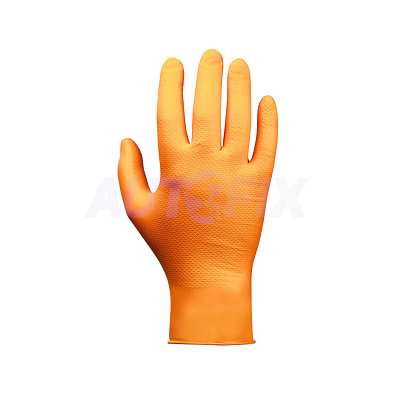 JETA SAFETY перчатки нитриловые 050 Natrix оранжевые размер XL