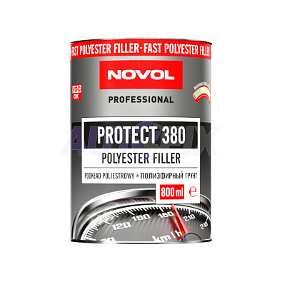 NOVOL грунт полиэфирный Protect 380 0.8+0.08л