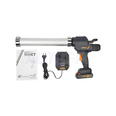 MAXXT аккумуляторный пистолет для герметика MDCG20V2 20V 2.0Ah 600мл