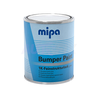 MIPA краска для бампера Bumper Paint серая 1.0л