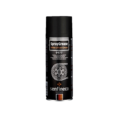 SENFINECO белая литиевая смазка 9977 Spray Grease White Lithium 450мл