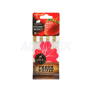 PALOMA ароматизатор автомобильный GOLD подвесной Strawberry
