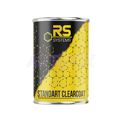 RS SYSTEMS лак акриловый бесцветный HS Standart с отвердителем 1.0+0.5л