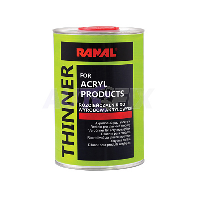RANAL разбавитель акриловый For Acryl Products универсальный 1.0л