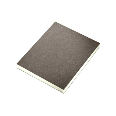 SIA губка абразивная 7983 98*120*13мм 2-хсторонняя microfine белая