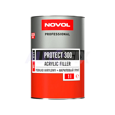 NOVOL грунт акриловый Protect 300 MS белый 1.0+0.25л