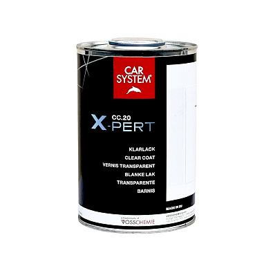 CAR SYSTEM лак прозрачный СС.20 X-Pert 158423 1.0+0.5л