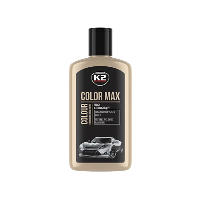 K2 воск подкрашивающий Color Max серый 200мл
