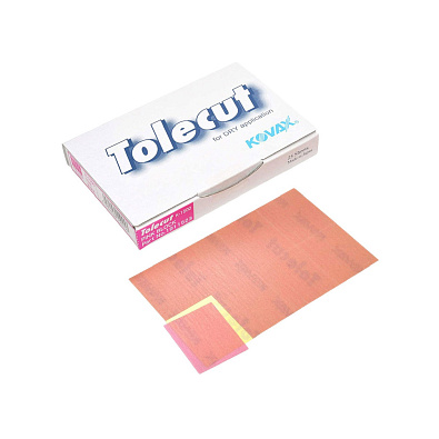 KOVAX клейкий абразивный лист Tolecut 29*35мм 8 штук Pink K-1500