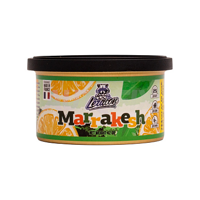LERATON ароматизатор для автомобиля в банке Marrakesh Lemon Squash лимонад 42г