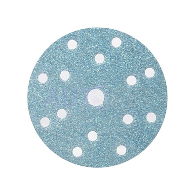 FASTPLUS шлифовальный круг 150мм 15 отв. B65 Blue Ceramic P080