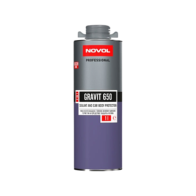 NOVOL герметик Gravit 650 2 в 1 черный 1л