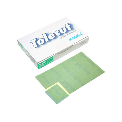 KOVAX клейкий абразивный лист Tolecut 29*35мм 8 штук Green K-2000