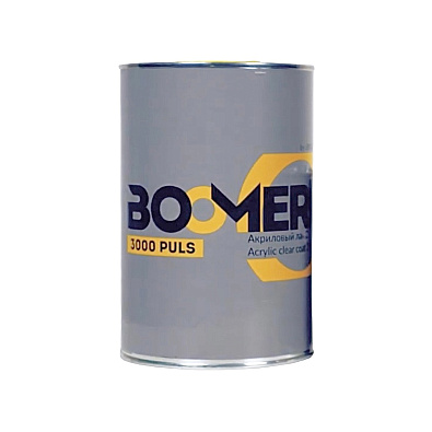 BOOMER лак акриловый 3000 PULS с отвердителем 1.0+0.5л