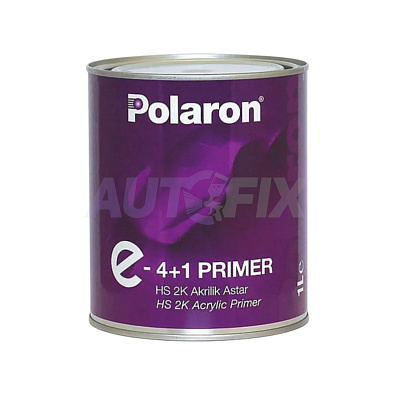 POLARON грунт-наполнитель E 4+1 HS 2K серый с отвердителем 1.0+0.25л