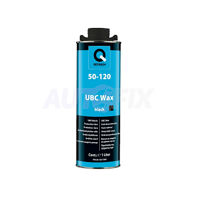 Q-REFINISH восковой антикор для днища 50-120 UBC Wax черный 1.0л