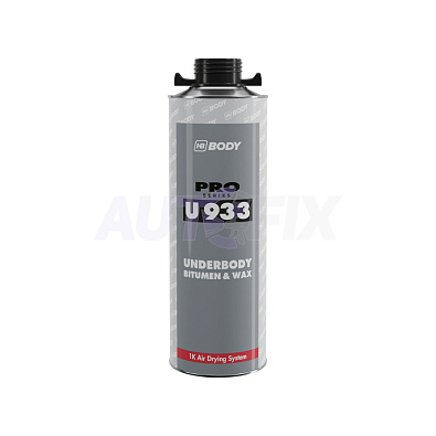 HB BODY антикоррозионный состав U933 Underbody Bitumen & Wax для днища 1л