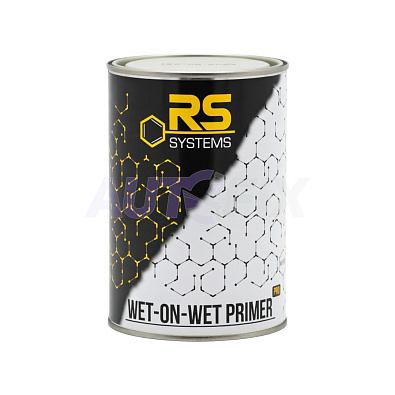 RS SYSTEMS грунт мокрый по мокрому 4+1 Wet-on-Wet Primer PRO белый 0.8+0.2л