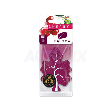 PALOMA ароматизатор автомобильный GOLD подвесной Cherry