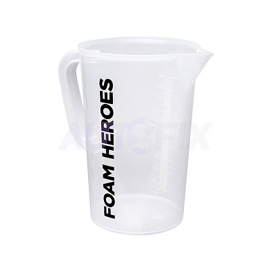 FOAM HEROES химостойкий мерный стакан с ручкой FHA075 1000мл